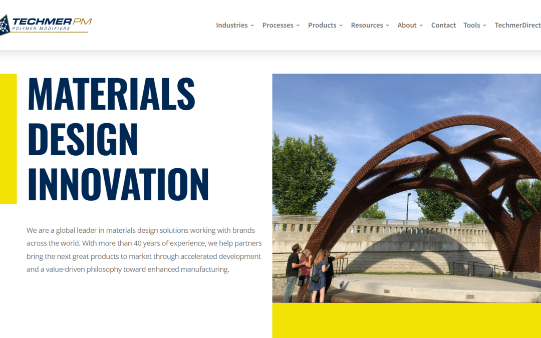 Techmer PM Launches New Website to Highlight Company Advances in Materials Design