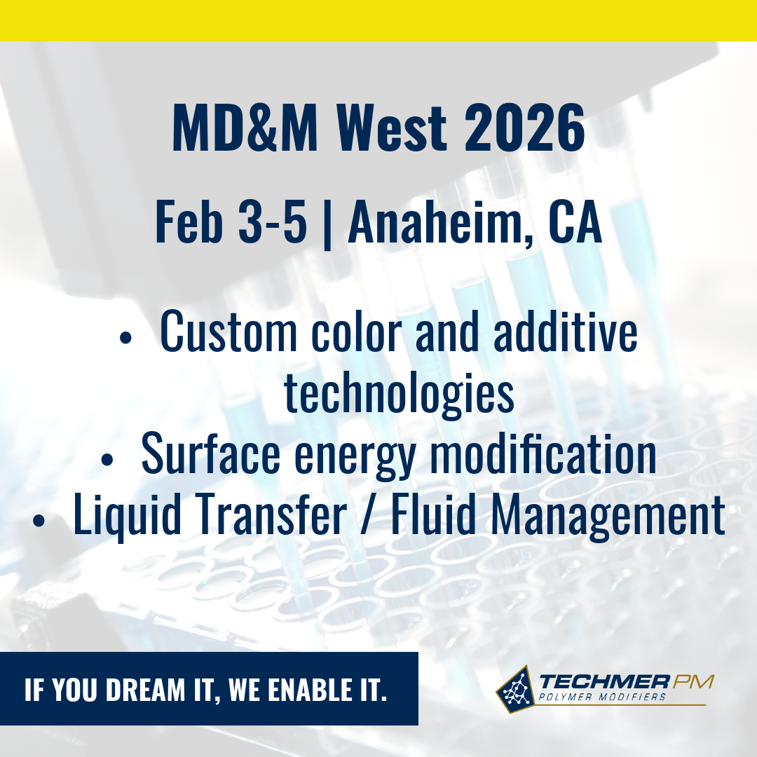 Featured image for “Techmer PM is Exhibiting at MD&M West 2026”